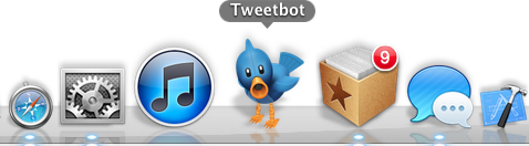 Tweetbot en el Dock